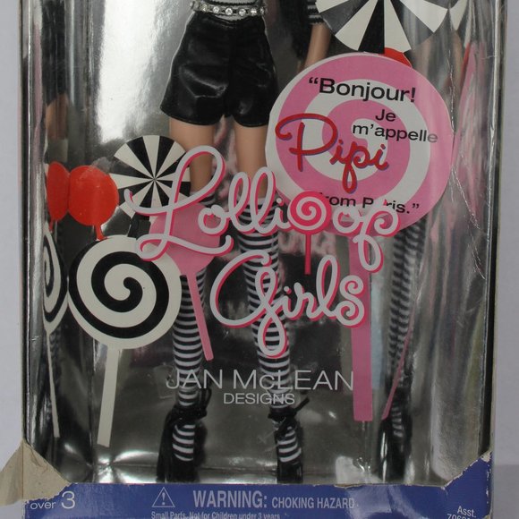 Lollipop Girls Pipi Paris France Jan Mclean Doll #706200 - Picture 2 of 14